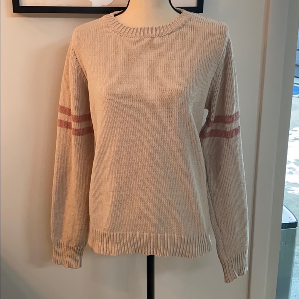 Pol Clothing Cream Sweater